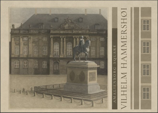 Vilhelm Hammershøi Amalienborg Square II No2 - Plakát