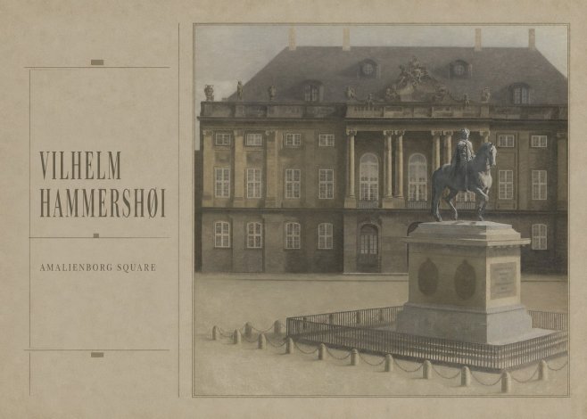 Vilhelm Hammershøi Amalienborg Square II No3 - Plakát