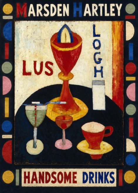 Marsden Hartley Handsome Drinks No3 - Plakát