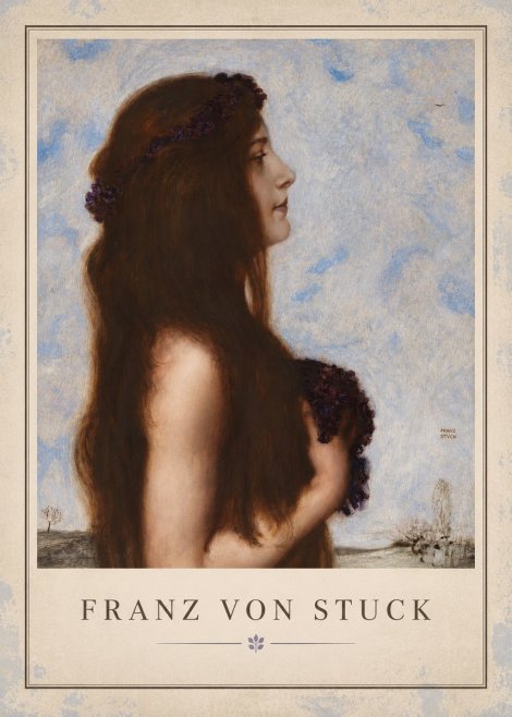 Franz von Stuck Frühlingsreigen No1 - Plakát
