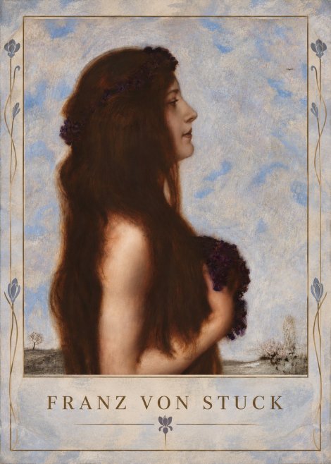 Franz von Stuck Frühlingsreigen No5 - Plakát