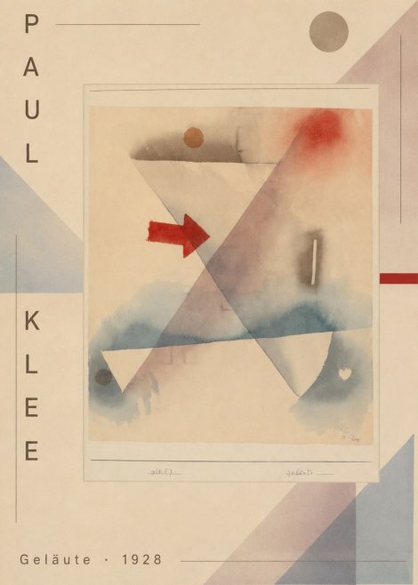 Paul Klee Geläute No2 - Plakát