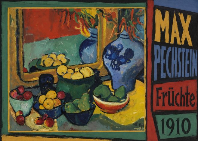 Max Pechstein Früchte 1910 No2 - Plakát