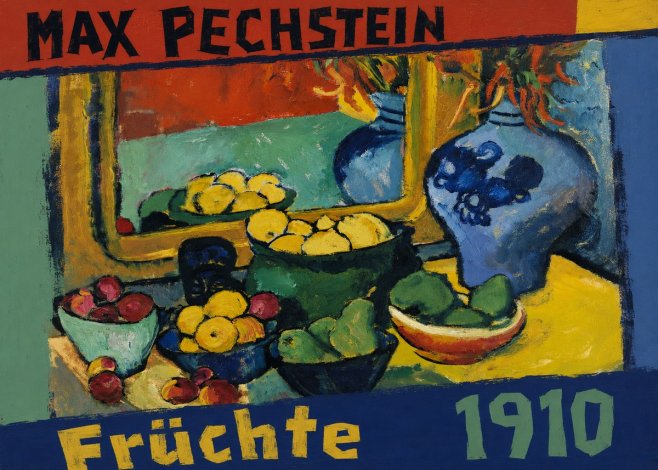 Max Pechstein Früchte 1910 No4 - Plakát