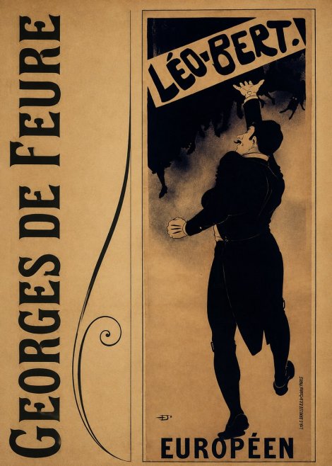 Georges de Feure Léo-bert! II No3 - Plakát