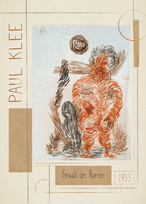 Paul Klee Gewalt Des Riesen II No2 - Plakát