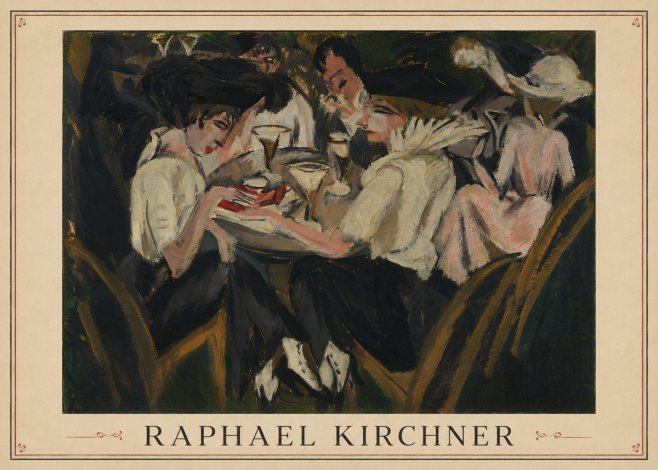 Raphael Kirchner Table Talk No1 - Plakát