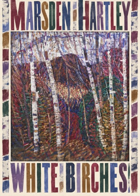 Marsden Hartley White Birches No5 - Plakát