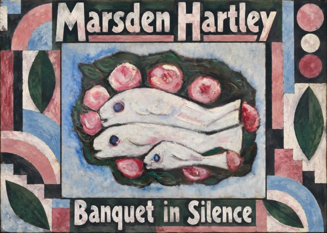 Marsden Hartley Banquet in Silence No5 - Plakát