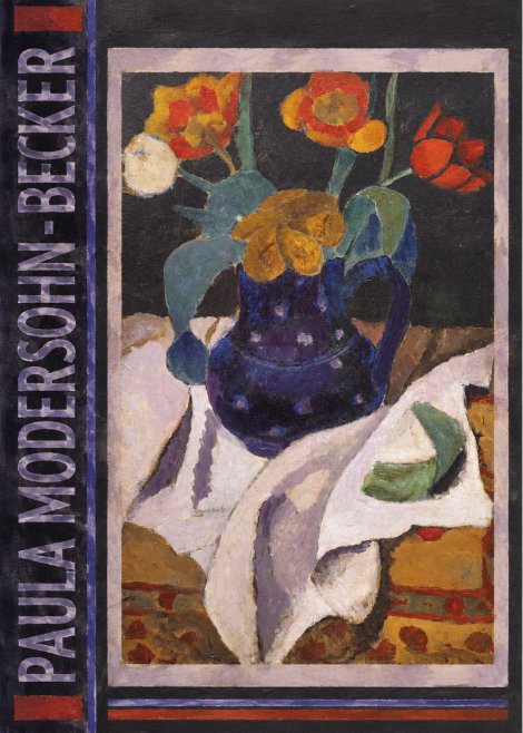 Paula Modersohn-Becker Still Life with Blue Jug and Flowers No2 - Plakát