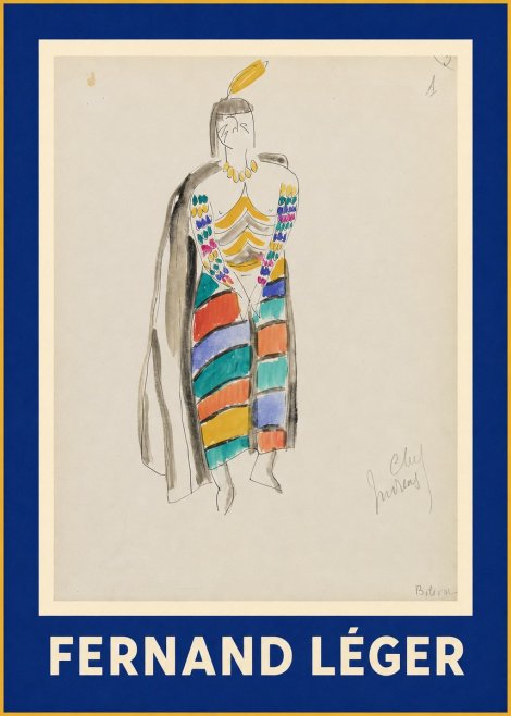Fernand Léger Chef Moreau No1 - Plakát