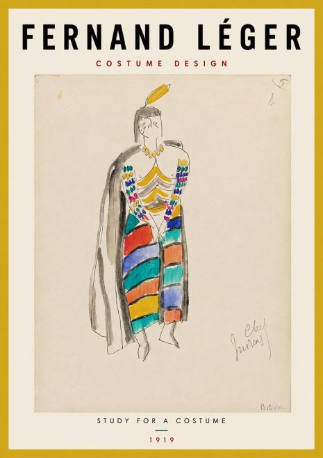 Fernand Léger Chef Moreau No2 - Plakát