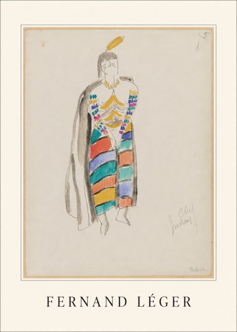 Fernand Léger Chef Moreau No5 - Plakát