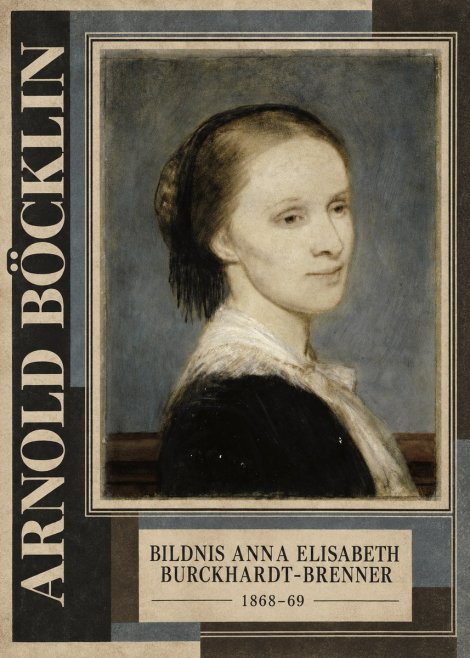Arnold Böcklin Bildnis Anna Elisabeth Burckhardt-brenner No5 - Plakát
