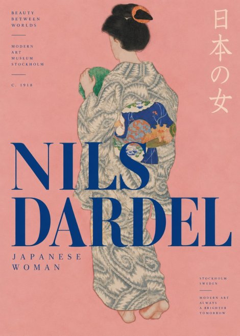 Nils Dardel Japanese Woman No3 - Plakát
