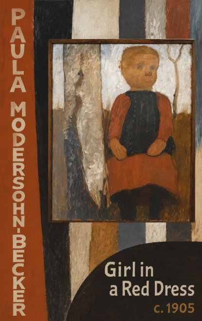 Paula Modersohn-Becker Girl in a Red Dress No6 - Plakát