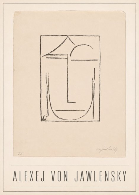 Alexej von Jawlensky Abstract Head No1 - Plakát