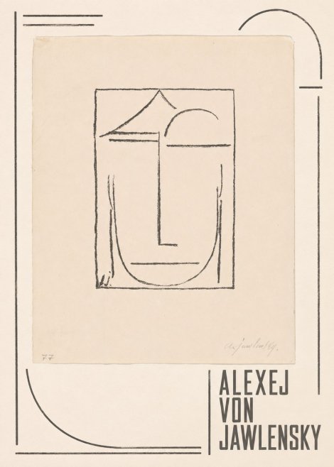Alexej von Jawlensky Abstract Head No3 - Plakát