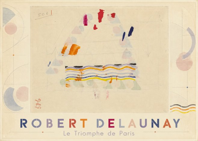 Robert Delaunay Le Triomphe De Paris V No1 - Plakát