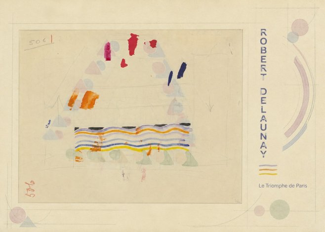 Robert Delaunay Le Triomphe De Paris V No2 - Plakát