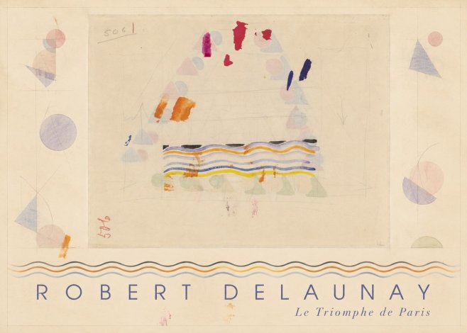Robert Delaunay Le Triomphe De Paris V No6 - Plakát