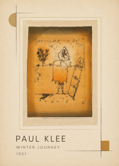 Paul Klee Winter Journey No1 - Plakát