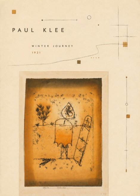 Paul Klee Winter Journey No3 - Plakát
