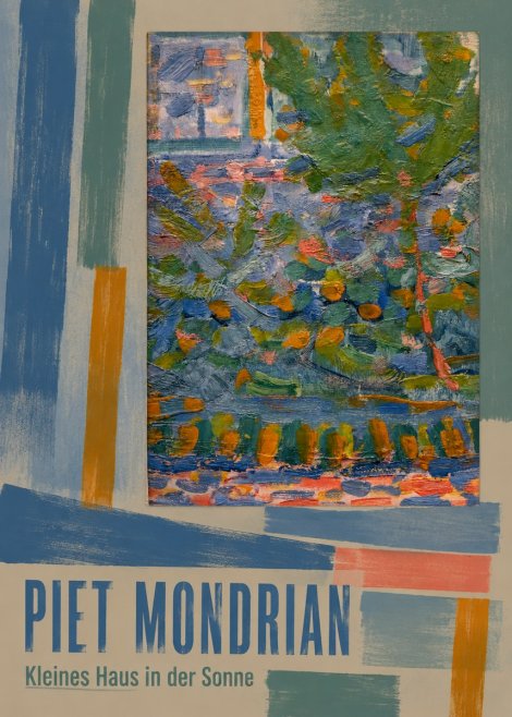 Piet Mondrian Kleines Haus in Der Sonne III No5 - Plakát