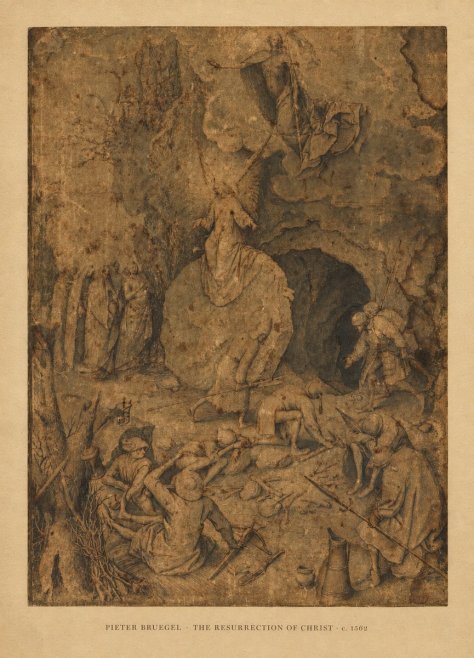 Pieter Bruegel The Resurrection of Christ No5 - Plakát