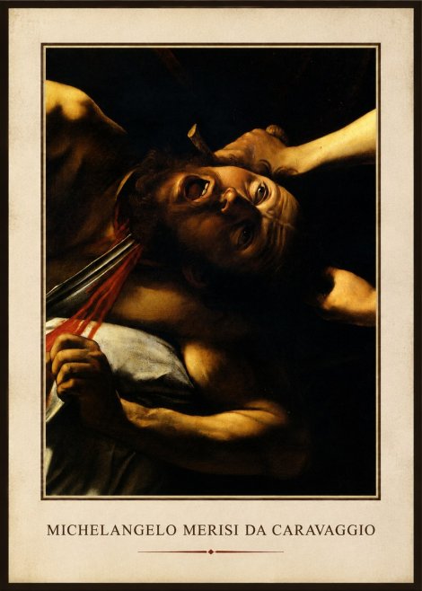Michelangelo Merisi da Caravaggio David with the Head of Goliath IV No6 - Plakát