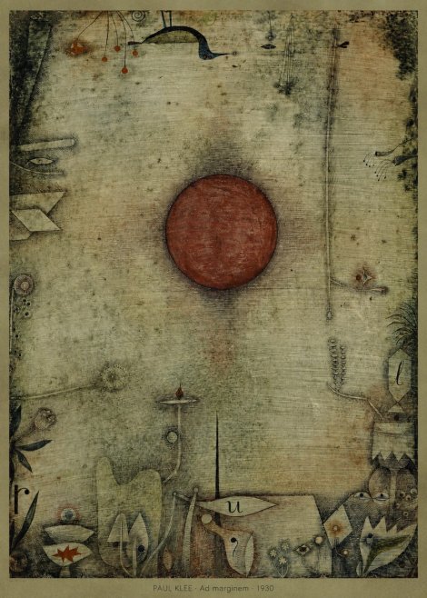 Paul Klee Ad Marginem No6 - Plakát