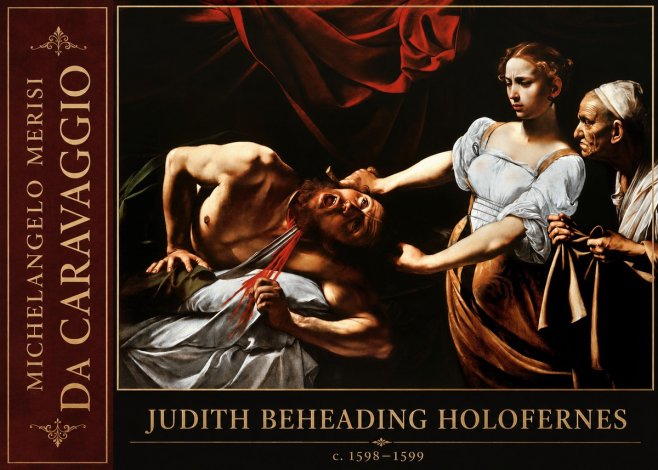 Michelangelo Merisi da Caravaggio Judith Beheading Holofernes IV No2 - Plakát