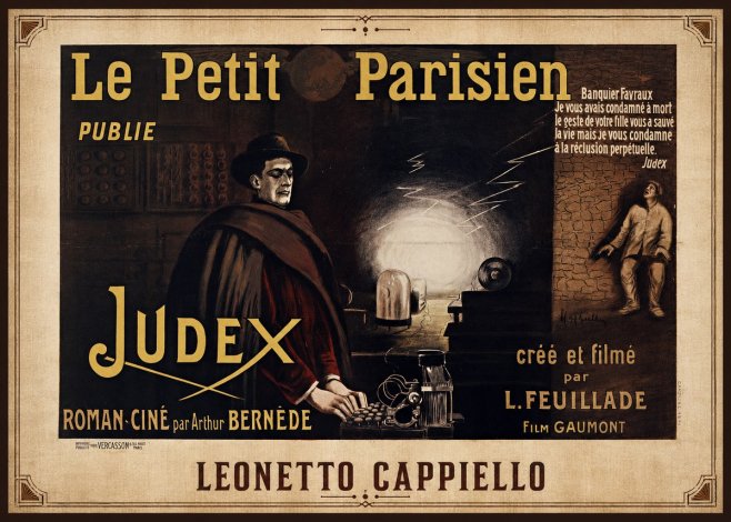 Leonetto Cappiello Judex No1 - Plakát