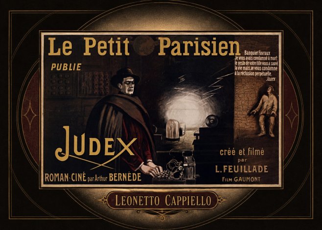 Leonetto Cappiello Judex No4 - Plakát
