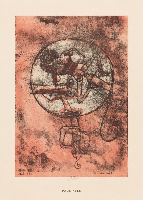 Paul Klee Der Verliebte II No6 - Plakát