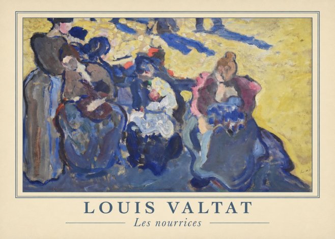 Louis Valtat Les Nourrices No3 - Plakát
