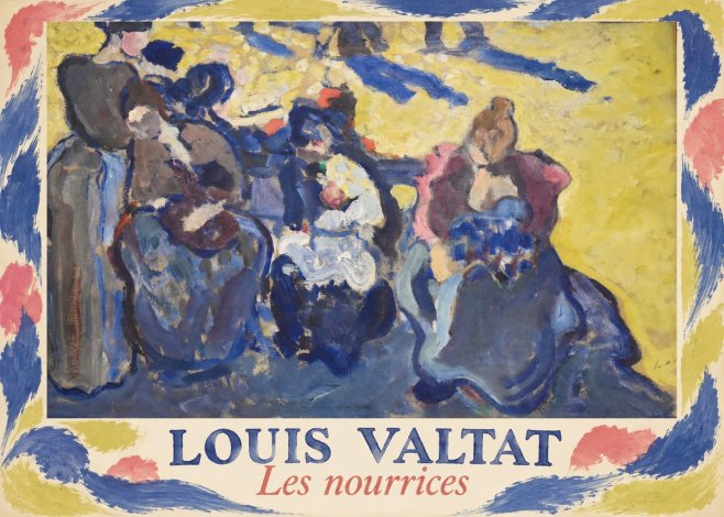 Louis Valtat Les Nourrices No5 - Plakát