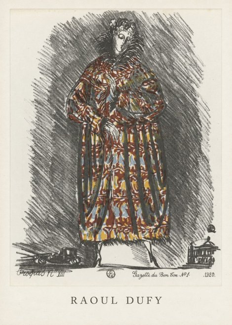 Raoul Dufy Croquis N. Viii No6 - Plakát