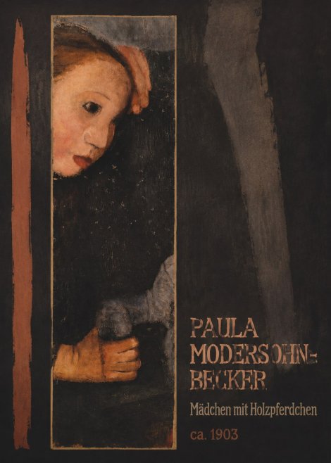 Paula Modersohn-Becker Mädchen Mit Holzpferdchen No2 - Plakát
