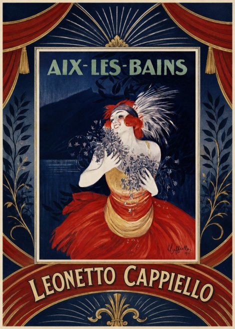 Leonetto Cappiello Aix-les-bains No6 - Plakát