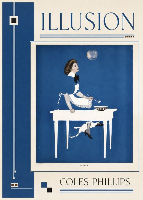 Coles Phillips Illusion No2 - Plakát