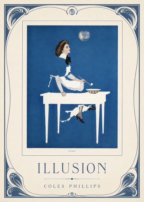 Coles Phillips Illusion No3 - Plakát