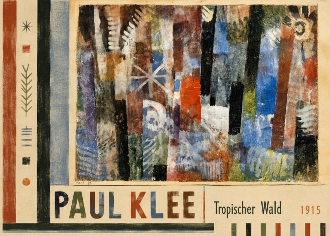 Paul Klee Tropischer Wald No2 - Plakát