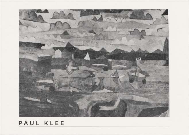 Paul Klee Coastal Landscape No1 - Plakát