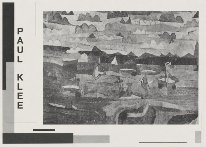 Paul Klee Coastal Landscape No2 - Plakát