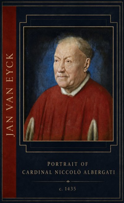 Jan van Eyck Portrait of Cardinal Niccolò Albergati No3 - Plakát