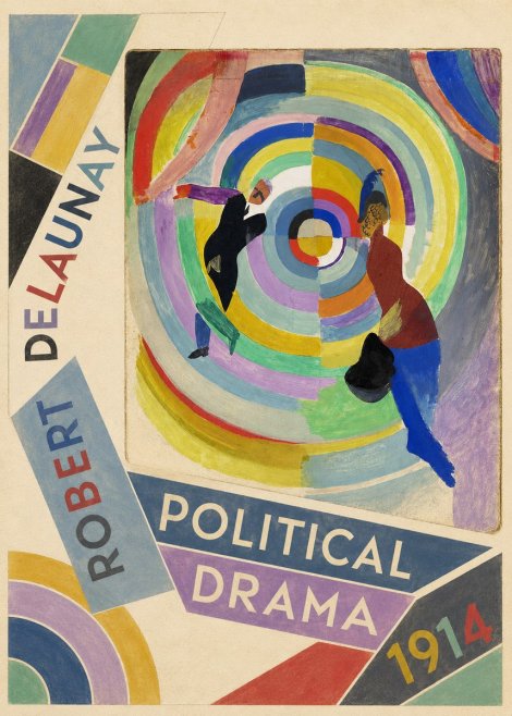Robert Delaunay Political Drama No2 - Plakát