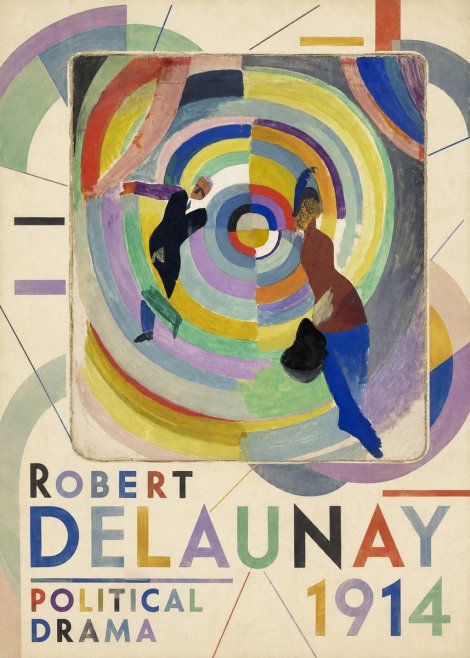 Robert Delaunay Political Drama No4 - Plakát