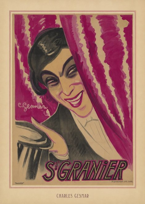 Charles Gesmar S! Granier II No3 - Plakát