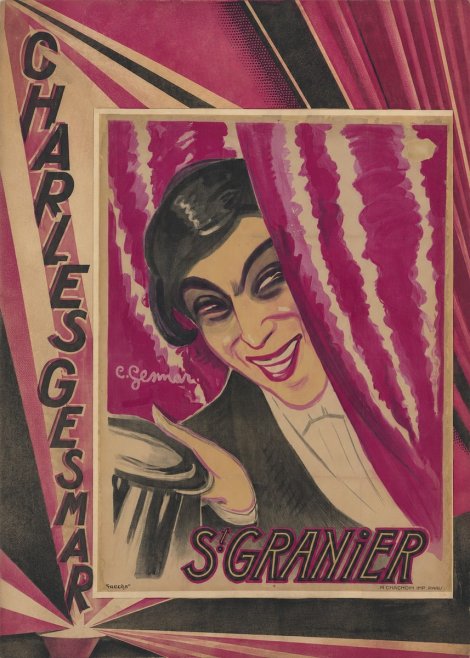 Charles Gesmar S! Granier II No4 - Plakát